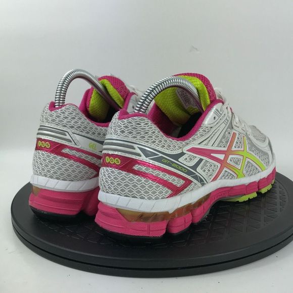 Asics GT-2000 White/Pink Athletic Running Shoes T3P8N Women’s Size 7.5 - Picture 5 of 12